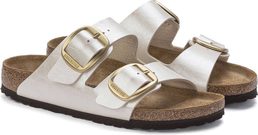 Birkenstock Slipper Arizona Big Buckle 1020021 Parel Wit Smal