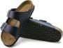 Birkenstock Blauwe Leren Sliders voor Blue - Thumbnail 7