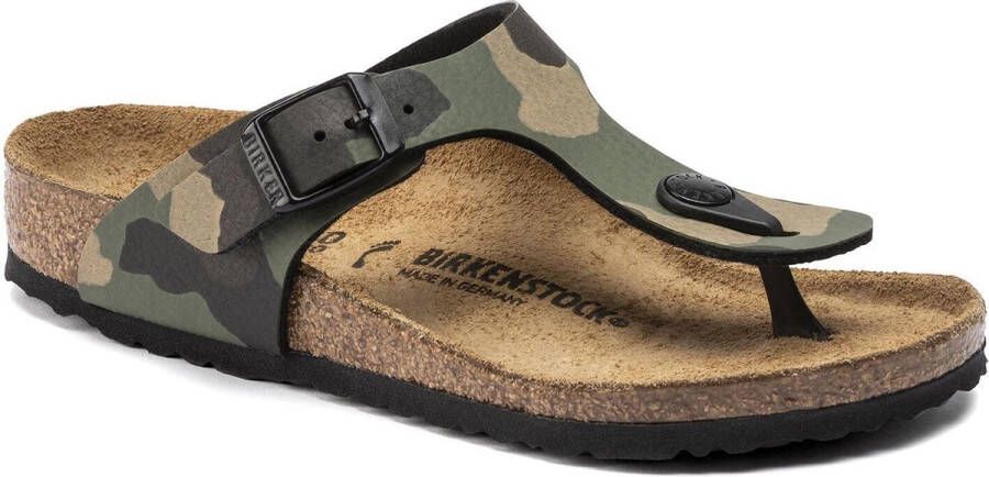 Birkenstock Gizeh jongens slipper Zwart multi - Foto 6