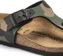 Birkenstock Gizeh jongens slipper Zwart multi - Thumbnail 8