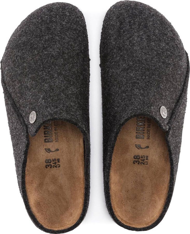 Birkenstock Sloffen Unisex antraciet