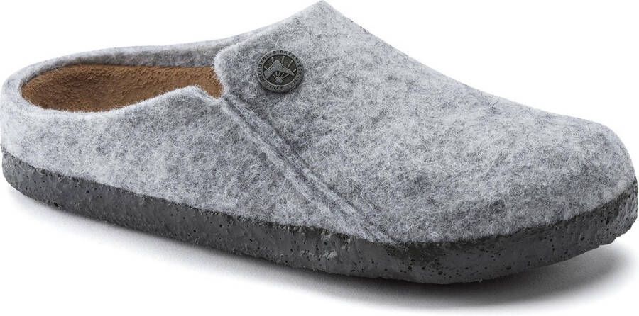 Birkenstock Zermatt Kids Standard WZ Narrow Unisex Sloffen Light Gray