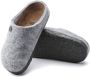 Birkenstock Zermatt Kids Standard WZ Narrow Unisex Sloffen Light Gray - Thumbnail 5