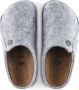 Birkenstock Zermatt Kids Standard WZ Narrow Unisex Sloffen Light Gray - Thumbnail 6