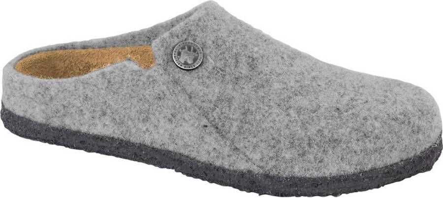 Birkenstock Zermatt Kids Standard WZ Narrow Unisex Sloffen Light Gray