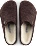 Birkenstock Wolvilt Slipper met Uitneembaar Voetbed Brown - Thumbnail 6