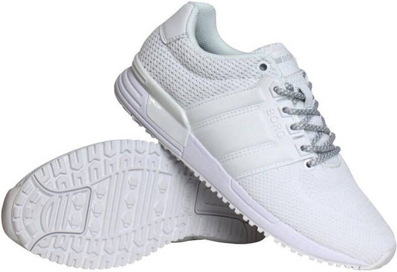 Björn Borg Dames Veterschoenen R130 White Wit