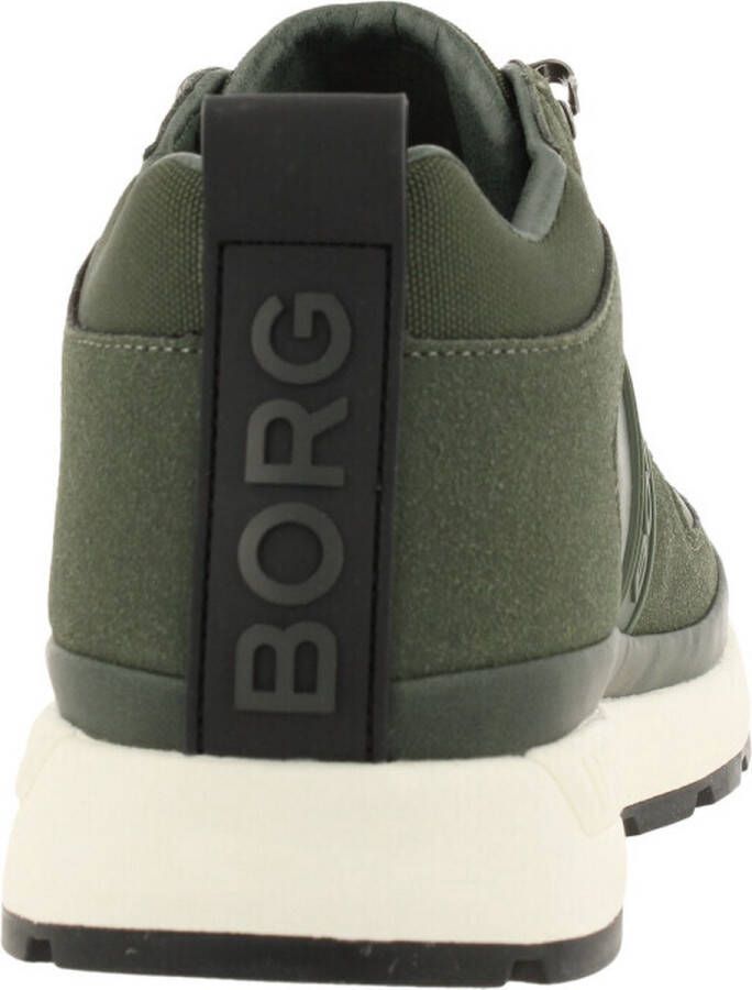 Björn Borg H100 Mid Cas M groen sneakers heren