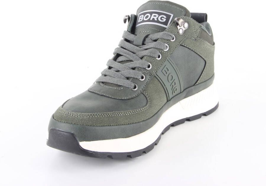 Björn Borg H100 Mid Cas M groen sneakers heren