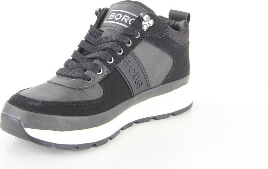 Björn Borg H100 Mid Cas M zwart sneakers heren