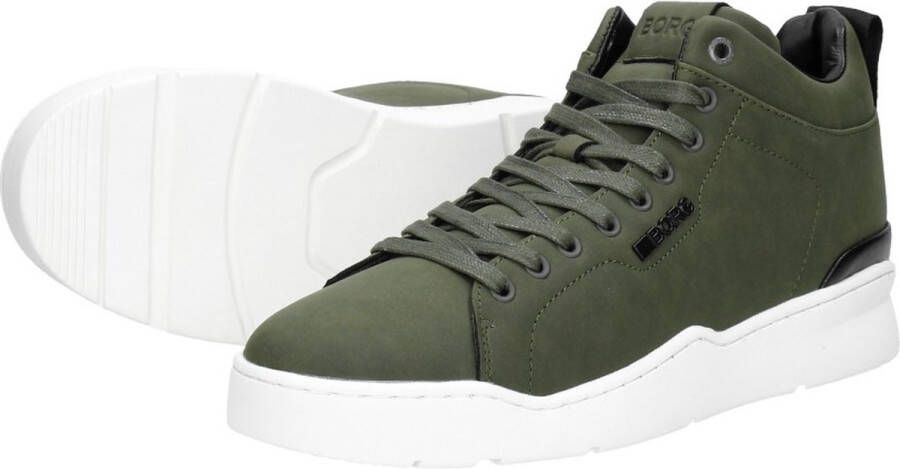 Björn Borg Heren Hoge sneakers L250 Mid Groen