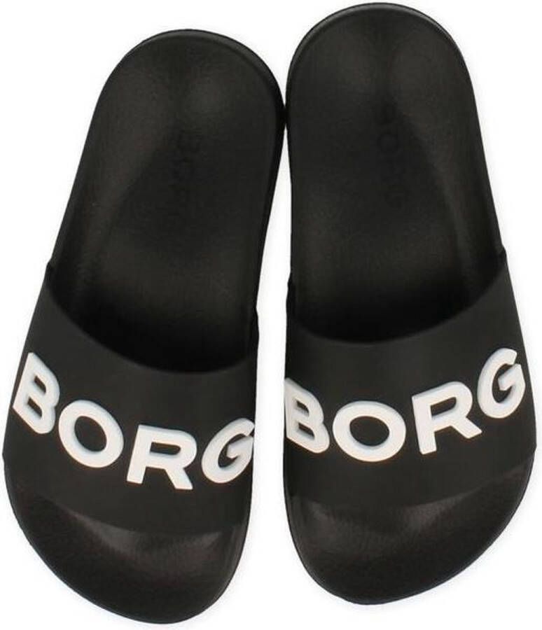 Björn Borg Knox badslippers zwart