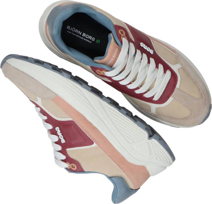 Björn Borg R1300 PAS sneakers beige Imitatieleer