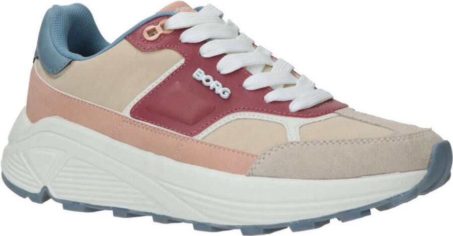 Björn Borg R1300 PAS sneakers beige Imitatieleer