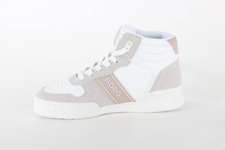 Björn Borg T2200 MID sneakers wit Synthetisch Dames