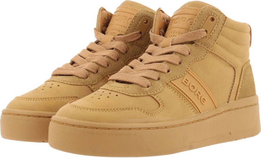 Björn Borg T2200 Mid Tnl K Hoge sneakers Jongens Cognac