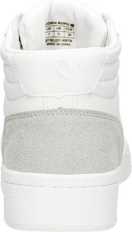 Björn Borg T2200 MID TNL W Sneakers Hoog wit