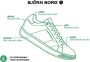 Björn Borg Sneakers T305 CLS BTM W 2111 407535 1946 Wit - Thumbnail 15