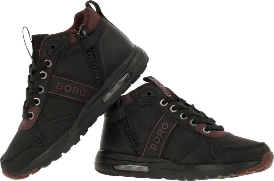 Björn Borg X1000 Mid Ctr K Hoge sneakers Jongens Zwart