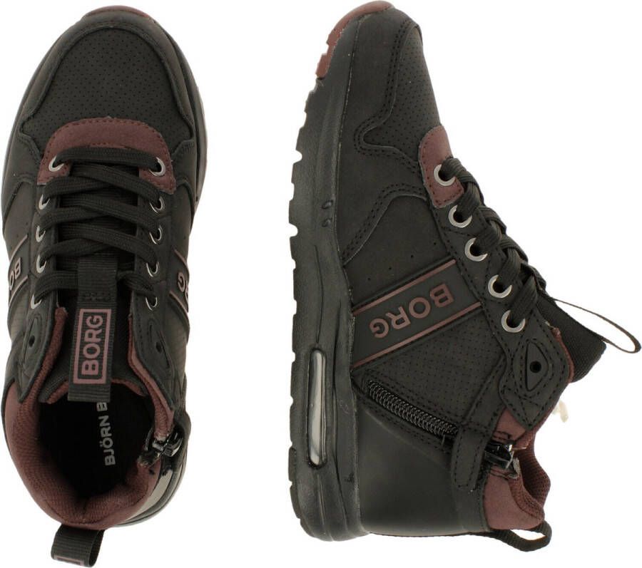 Björn Borg X1000 Mid Ctr K Hoge sneakers Jongens Zwart