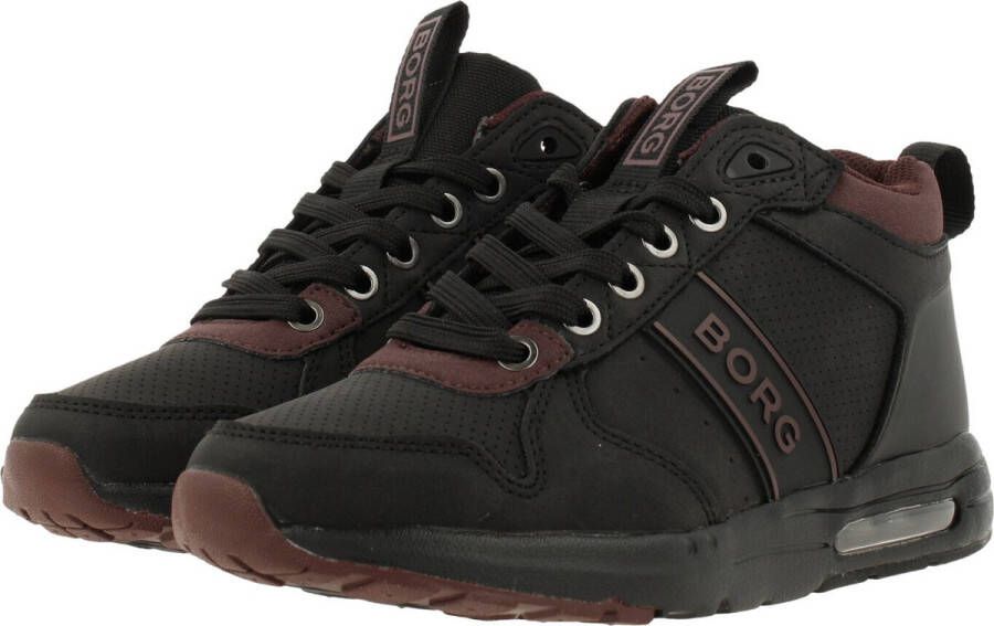 Björn Borg X1000 Mid Ctr K Hoge sneakers Jongens Zwart