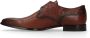 Black Label Heren Cognac gespschoenen van leer - Thumbnail 6