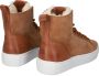 Blackstone AKNA YL55 RUST HIGH SNEAKER Vrouw Brown - Thumbnail 9