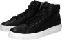 BLACKSTONE Hoge Sneakers Heren Yg09 Maat: 44 Materiaal: Leer Kleur: Zwart - Thumbnail 11