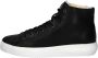 BLACKSTONE Hoge Sneakers Heren Yg09 Maat: 44 Materiaal: Leer Kleur: Zwart - Thumbnail 8