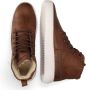 BLACKSTONE Hoge Sneakers Heren Aspen Maat: 45 Materiaal: Leer Kleur: Bruin - Thumbnail 13