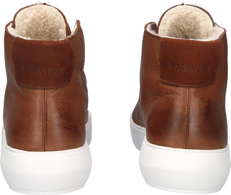 Blackstone Brown Sneaker (high) Man Brown