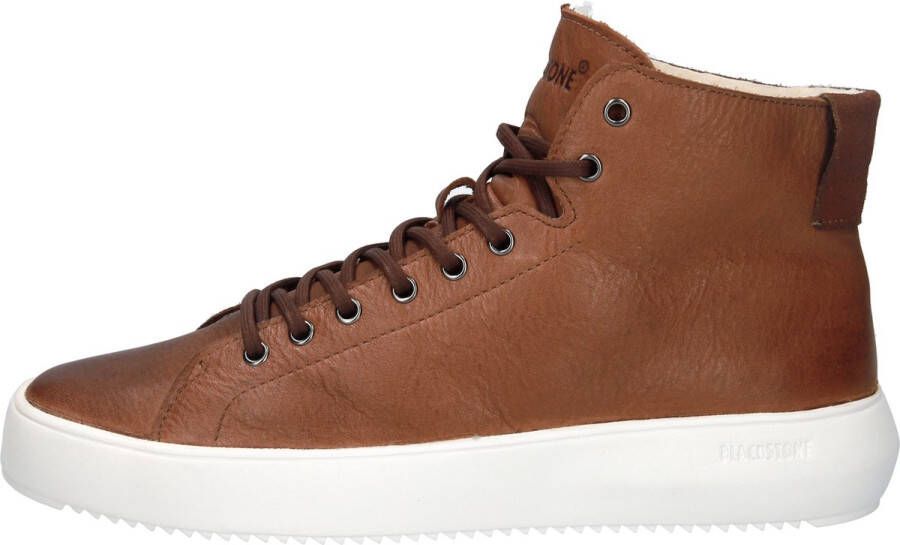 Blackstone Brown Sneaker (high) Man Brown