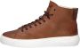 BLACKSTONE Hoge Sneakers Heren Yg09 Maat: 47 Materiaal: Leer Kleur: Bruin - Thumbnail 14