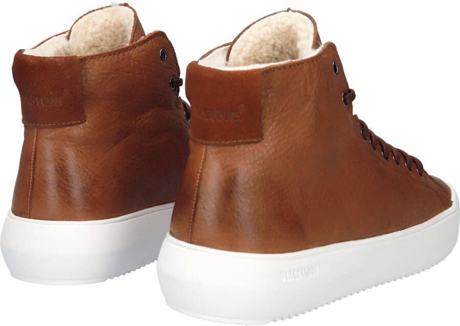 Blackstone Brown Sneaker (high) Man Brown