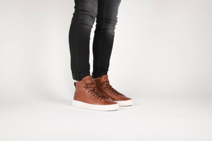 Blackstone Brown Sneaker (high) Man Brown