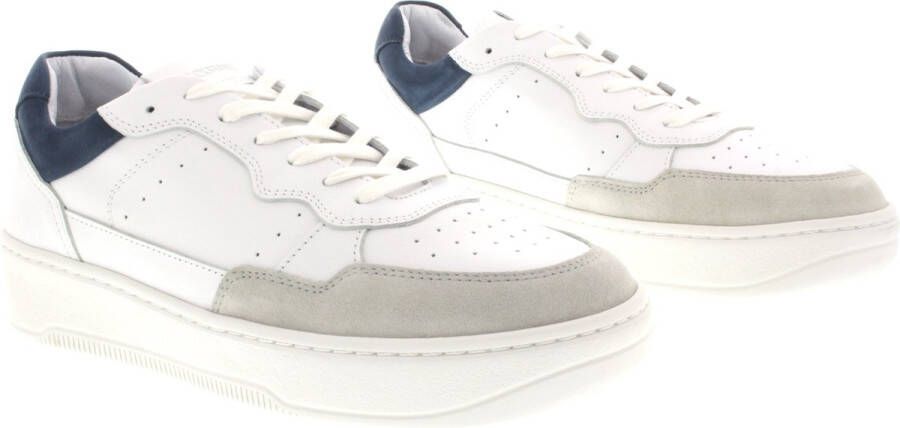 Blackstone DREW White Navy Sneaker (low) Man White