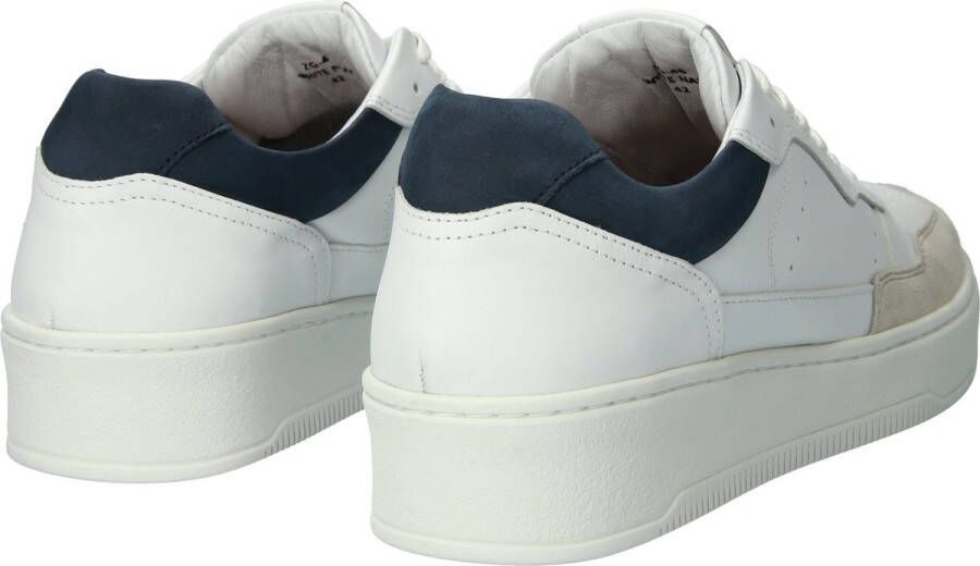 Blackstone DREW White Navy Sneaker (low) Man White