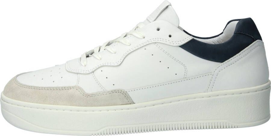 Blackstone DREW White Navy Sneaker (low) Man White