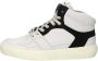 Blackstone Dwayne Off White Black Sneaker (high) Man Off white - Thumbnail 3