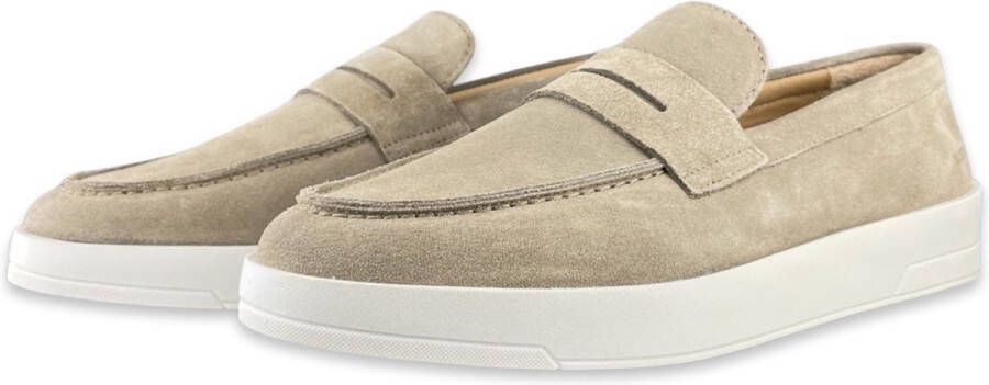 Blackstone Enzo Taupe Slip-ons Man Taupe