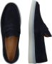 Blackstone ZG43 Blauw Suede Instapper Witte Zool - Thumbnail 4