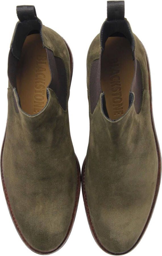 Blackstone GREG UG23 DARK OLIVE CHELSEA BOOTS Man Green