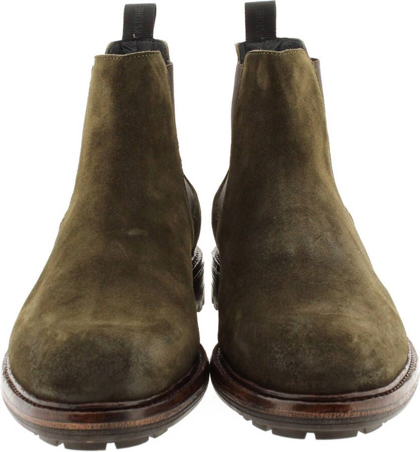 Blackstone GREG UG23 DARK OLIVE CHELSEA BOOTS Man Green