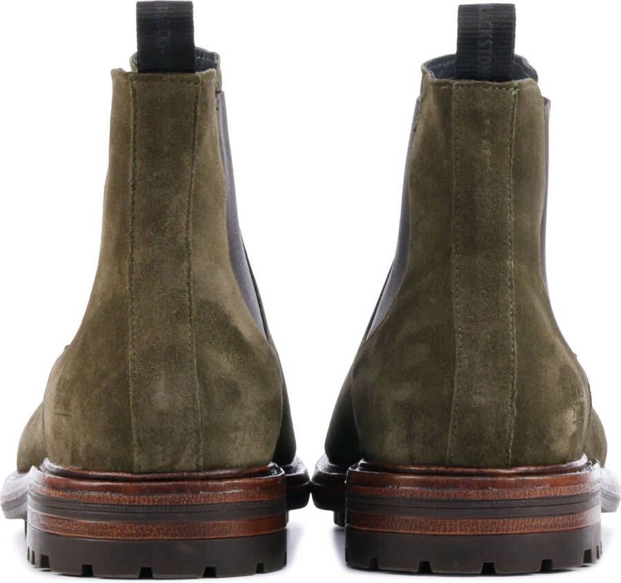 Blackstone GREG UG23 DARK OLIVE CHELSEA BOOTS Man Green