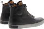 Blackstone Donker Indigo Leren Hi-Top Sneaker Blue Heren - Thumbnail 3