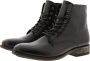 Blackstone Im26 Black Classic Lace Up Boot Black Heren - Thumbnail 2