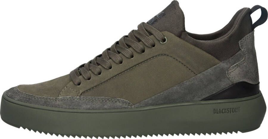 Blackstone JASON YG15 TARMAC MID-SNEAKER Man Green