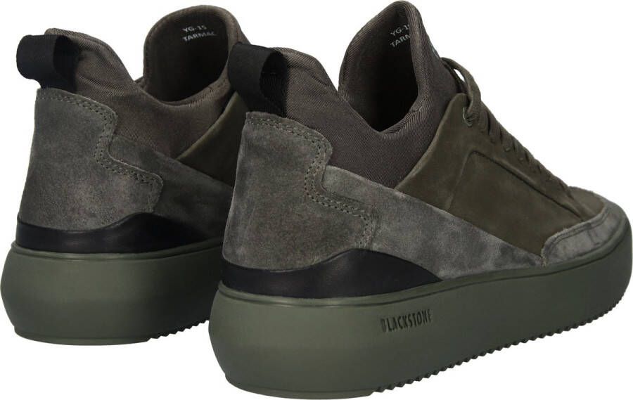 Blackstone JASON YG15 TARMAC MID-SNEAKER Man Green