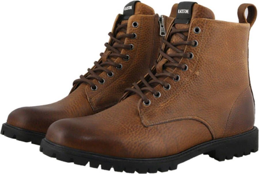 Blackstone JAXON Old Yellow Boots Man Brown