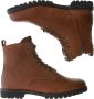 Blackstone SG49 OLD YELLOW LACE UP BOOT SHEEPSKIN Man Brown - Thumbnail 3